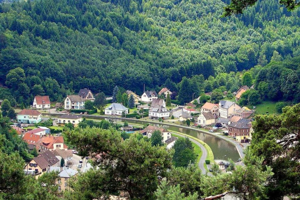 Nature, Charme, Confort, Avec Netflix Et Ps4 Lutzelbourg Exterior foto